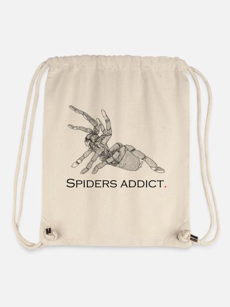 Spiders addict - Stanley/Stella Recycled Gym Bag - natural