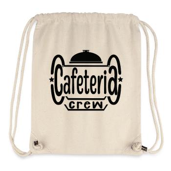 funny Cafeteria crew desing - Stanley/Stella Recycled Gym Bag - natural - Front