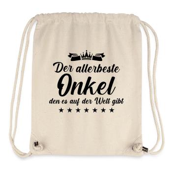 Best Uncle - Stanley/Stella Recycled Gym Bag - natural - Front