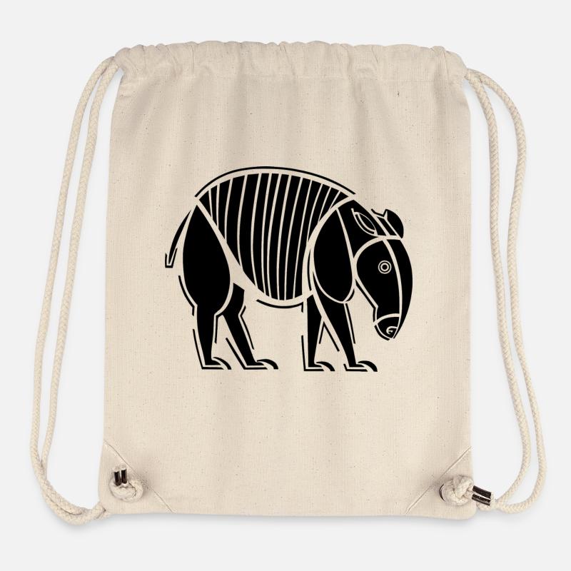 Tapir - Stanley/Stella recycelter Gym Bag - Naturweiß