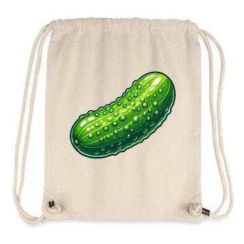 Curved pickle - Stanley/Stella Recycled Gym Bag - natural - Front