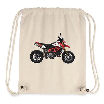 Superbike // Illustration - Stanley/Stella Recycled Gym Bag - natural - Front