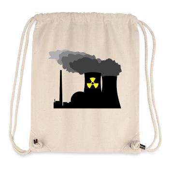 Nuclear Power - Stanley/Stella recycelter Gym Bag - Naturweiß - Vorne