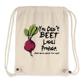 You cant beet Quote - Stanley/Stella Recycled Gym Bag - natural - Front