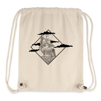 Ship - Stanley/Stella Recycled Gym Bag - natural - Front