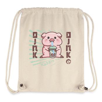 Piggy - Stanley/Stella Recycled Gym Bag - natural - Front