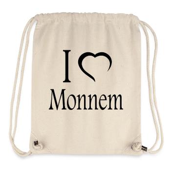 Mannheim Monnem Mannheimat - Stanley/Stella recycelter Gym Bag - Naturweiß - Vorne