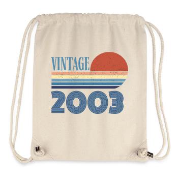 Jahrgang 2003 - Stanley/Stella recycelter Gym Bag - Naturweiß - Vorne