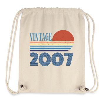 Jahrgang 2007 - Stanley/Stella recycelter Gym Bag - Naturweiß - Vorne