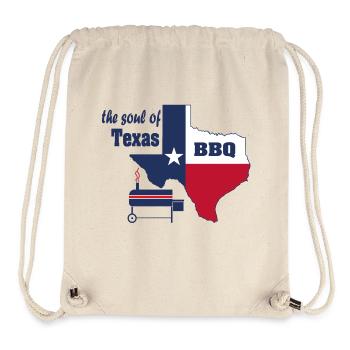 Texas BBQ mit Liebe - Stanley/Stella recycelter Gym Bag - Naturweiß - Vorne
