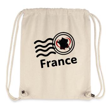 Stamp France - Stanley/Stella Recycled Gym Bag - natural - Front