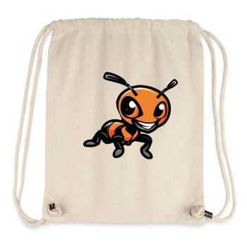 ameise - Stanley/Stella recycelter Gym Bag - Naturweiß - Vorne