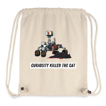 Curiosity killed the cat - Stanley/Stella Recycled Gym Bag - natural - Front