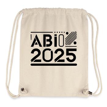 Abi 2025 - Stanley/Stella recycelter Gym Bag - Naturweiß - Vorne