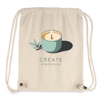 CANDLE - Stanley/Stella Recycled Gym Bag - natural - Front