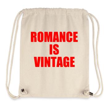 romance is vintage - Stanley/Stella Recycled Gym Bag - natural - Front