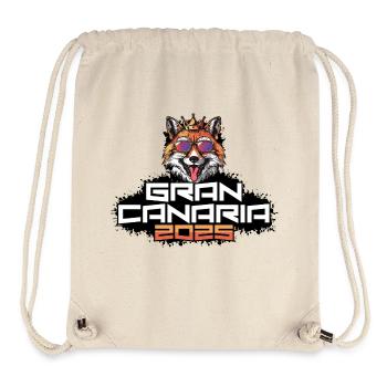 Gran Canaria 2025 Party Fuchs - Stanley/Stella recycelter Gym Bag - Naturweiß - Vorne