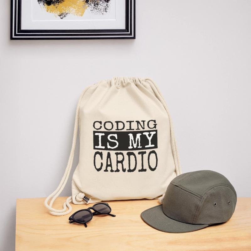 present idea fathersday backend developer sayings Stanley/Stella Recycled Gym Bag