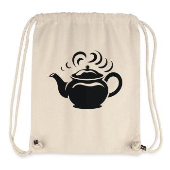 Steaming Teapot - Stanley/Stella Recycled Gym Bag - natural - Front