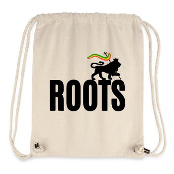 Roots Reggae - Stanley/Stella Recycled Gym Bag - natural - Front