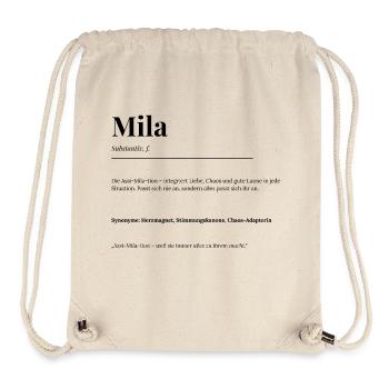 Mila - Stanley/Stella recycelter Gym Bag - Naturweiß - Vorne