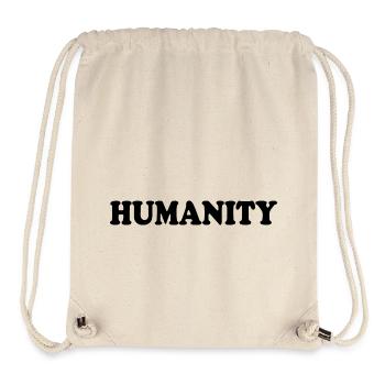 Humanity - Stanley/Stella recycelter Gym Bag - Naturweiß - Vorne