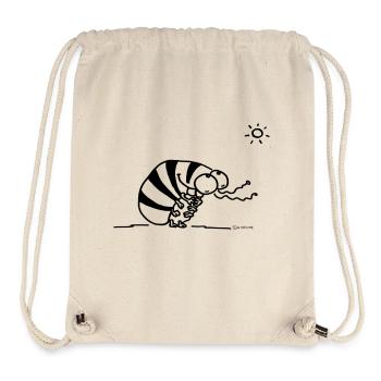 assel_schwarz - Stanley/Stella recycelter Gym Bag - Naturweiß - Vorne