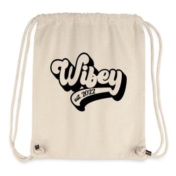 Wifey Est. 2022 - Future Mme, Fête de fiançailles - Sac à cordon recyclé Stanley/Stella - blanc naturel - Devant