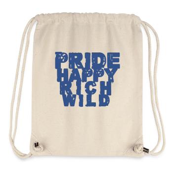 Pride - Happy - Rich - Wild - Stanley/Stella Recycled Gym Bag - natural - Front