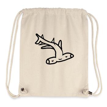 Hammerhead Shark - Pisces - Stanley/Stella Recycled Gym Bag - natural - Front
