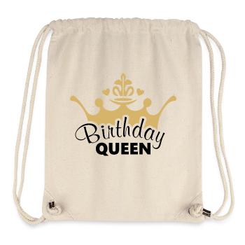 Birthday queen - Stanley/Stella Recycled Gym Bag - natural - Front