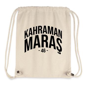 Maras 46 Türkei Turkiye Geschenk Kahramanmaras - Stanley/Stella recycelter Gym Bag - Naturweiß - Vorne