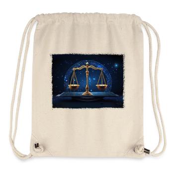 Zodiac sign Libra - Stanley/Stella Recycled Gym Bag - natural - Front