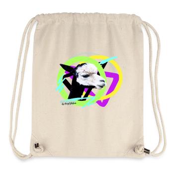 ALpa par Acryl Gallery & Design - Sac à cordon recyclé Stanley/Stella - blanc naturel - Devant
