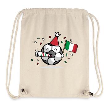 Football Fan Italy - Stanley/Stella Recycled Gym Bag - natural - Front