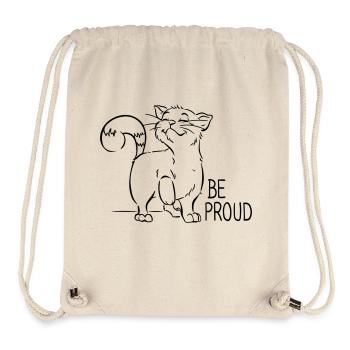 Cat Lower Austria Pride BE PROUD - Stanley/Stella Recycled Gym Bag - natural - Front
