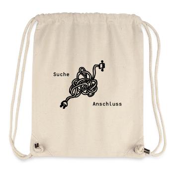 Suche Anschluss - Stanley/Stella recycelter Gym Bag - Naturweiß - Vorne