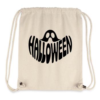 Ghost - Cool Halloween Logo - Stanley/Stella Recycled Gym Bag - natural - Front