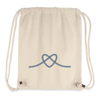The heart that unites us - Stanley/Stella Recycled Gym Bag - natural - Front