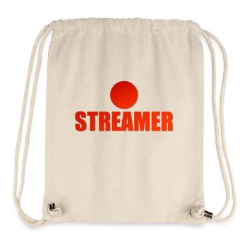 Stream Streamer YouTuber Twitch Twitcher Live - Stanley/Stella recycelter Gym Bag - Naturweiß - Vorne