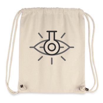 Auge Logo - Stanley/Stella recycelter Gym Bag - Naturweiß - Vorne