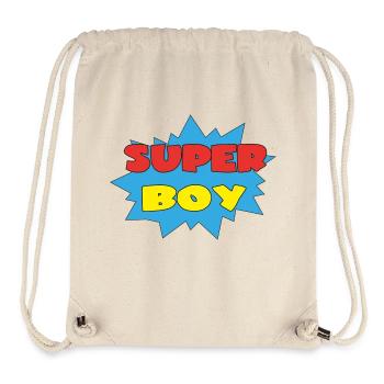 SUPER BOY - Stanley/Stella Recycled Gym Bag - natural - Front