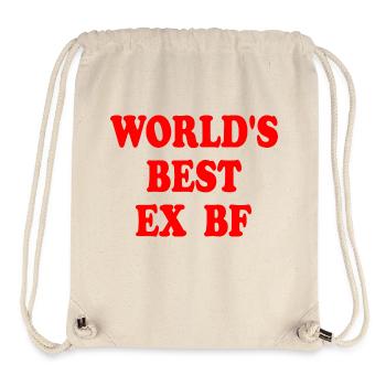 worlds best ex bf - Stanley/Stella Recycled Gym Bag - natural - Front