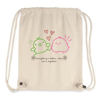 Together - Stanley/Stella Recycled Gym Bag - natural - Front