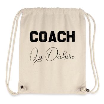 Coach Wer - Stanley/Stella recycelter Gym Bag - Naturweiß - Vorne