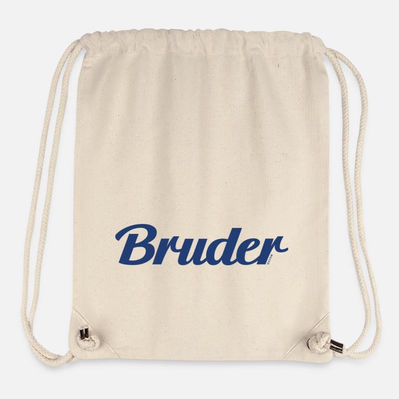 Brother dark blue 2024 - Stanley/Stella Recycled Gym Bag - natural