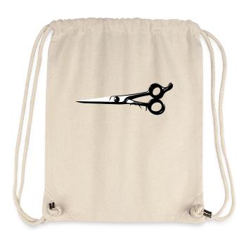 Schere - Stanley/Stella recycelter Gym Bag - Naturweiß - Vorne