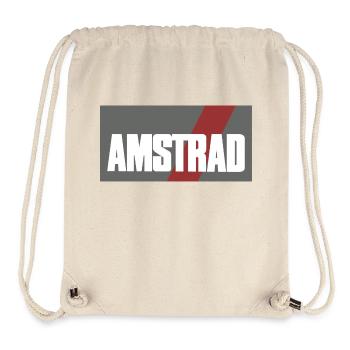 Logo Amstrad Classique – Style Vintage 01 - Sac à cordon recyclé Stanley/Stella - blanc naturel - Devant
