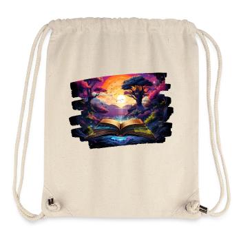 Light of Imagination - Stanley/Stella Recycled Gym Bag - natural - Front