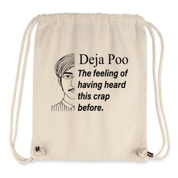 Deja Poo - Stanley/Stella recycelter Gym Bag - Naturweiß - Vorne